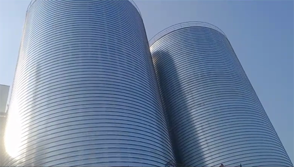 铁锋2座混凝土高架卷板仓