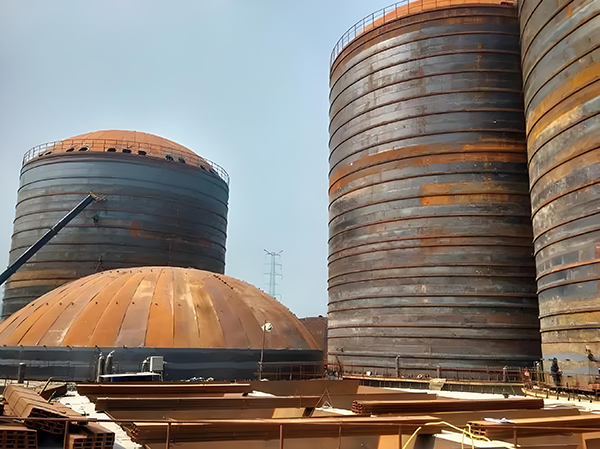 铁锋焦粉钢板仓